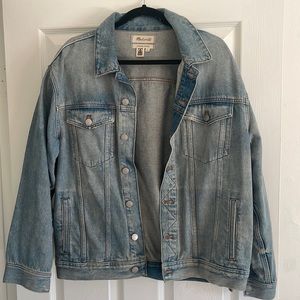 Madewell oversized jean jacket